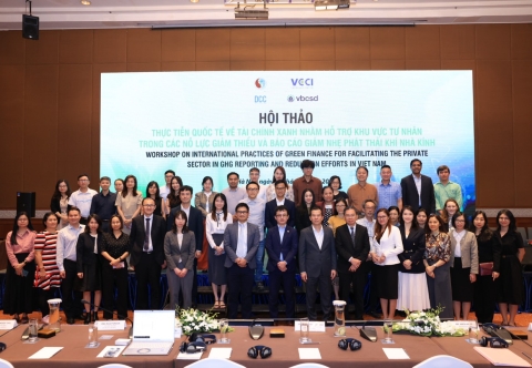 KLINOVA representative attended the workshop “International Practices of Green Finance for Facilitating The Private Sector in GHG Reporting and Reduction Efforts in Vietnam”