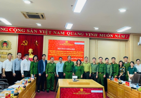 Scientific conference on Identifying Legal Violations in the Development of the Carbon Credit Market in Vietnam 