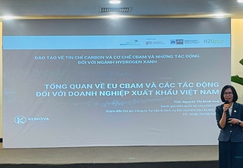 Đào tạo về tín chỉ carbon, cơ chế CBAM và những tác động đối với ngành hydrogen xanh