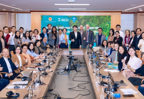 Meeting to propose the implementation of the Letter of Intent for the National Green Carbon Action Partnership Program (NBCAP)