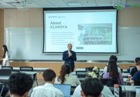 KLINOVA’S expert shares insights on Business Ethics in the Green Era at Vinuniversity 